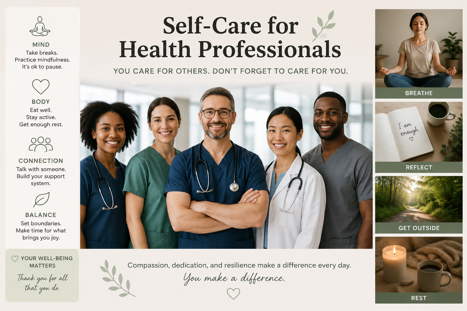 Elderly care training - caregiver helping senior